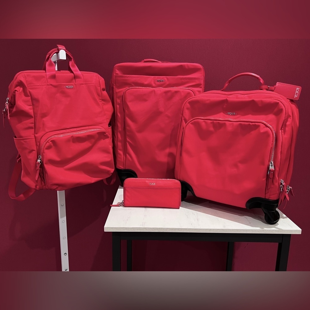 Tumi Bags | Voyageur Travel Wallet - Coral / Cherry - Picture 7 of 7